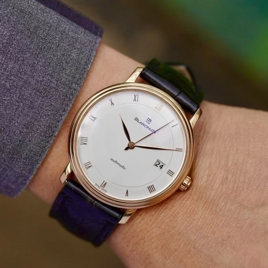 Blancpain Villeret Ultra Slim Automatic 38MM 18K Rose Gold 6223-3642-55A