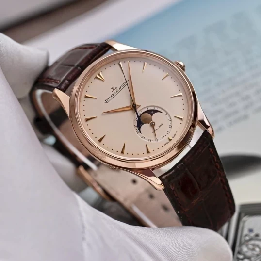 Jaeger LeCoultre Master Ultra Thin Moon 18k Rose Gold 39mm Q1362501