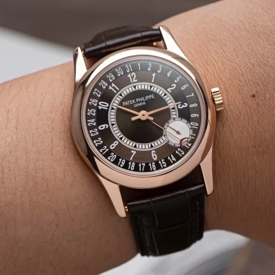 Patek Philippe Calatrava 37mm 6000R-001 Chocolatte Dial (2015)