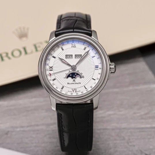 Blancpain Villeret Complete Calendar 18K White Gold Moonphase 38mm