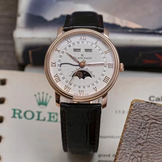 Blancpain Quantième Complet Demi-Savonnette 6664 3642 55B