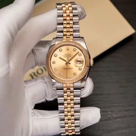 Rolex Oyster Perpetual Datejust 116233 Champagne Dial