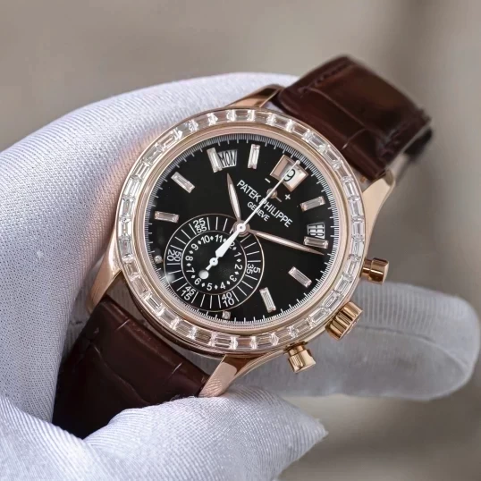 Patek Philippe Annual Calendar Complications Chronograph 40,5mm 5960R-010 Custom Up To 5961R-010 Black Dial