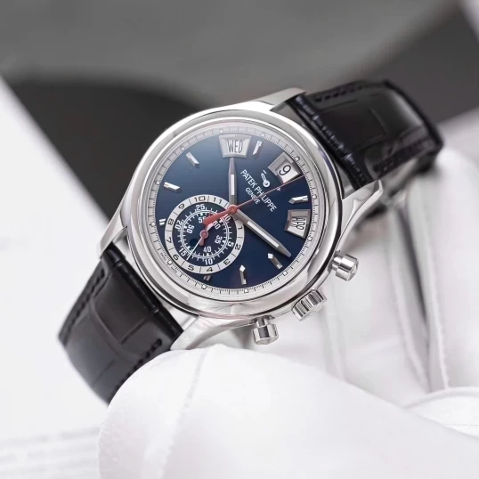 Patek Philippe Complications 5960/01G-001 Annual Calendar Chronograph – White Gold