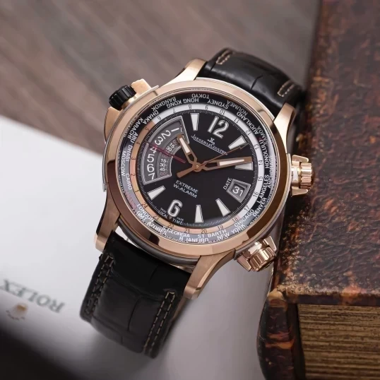 Jaeger-LeCoultre Master Compressor Extreme W-Alarm 46mm Valentino Rossi 18K Rose Gold 150.2.42