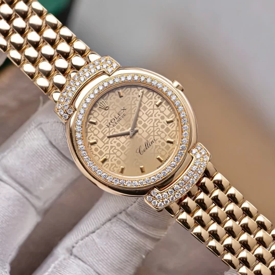 Rolex Cellini 18k 33mm Quartz watch 6622