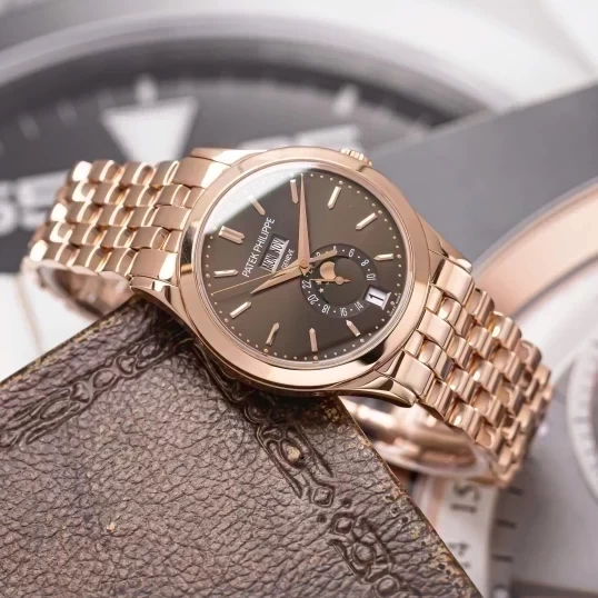 Patek Philippe Complications Annual Calendar Moonphase Ref. 5396/1R-001 Chocolatte Dial