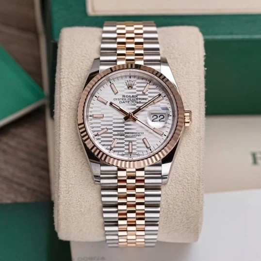 Rolex Oyster Perpetual Datejust 36mm 126231 Mặt số hoạ tiết gạch ( Brick Pattern Dial )