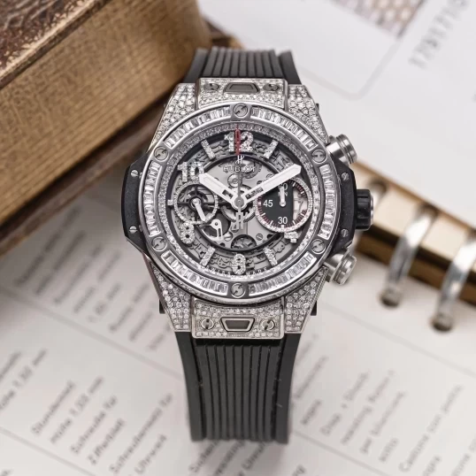 Hublot Big Bang Unico 42mm Ref. 441.NX.1170.RX Custom full kim cương thiên nhiên