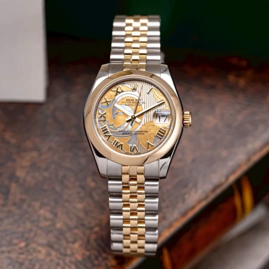 Rolex Oyster Perpetual Lady-Datejust 31mm 178243 Mop Gold Dust Dream Dial