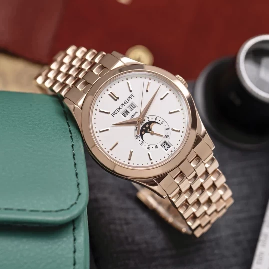 Patek Philippe Complications Annual Calendar Moonphase 5396/1R-010 – White Dial
