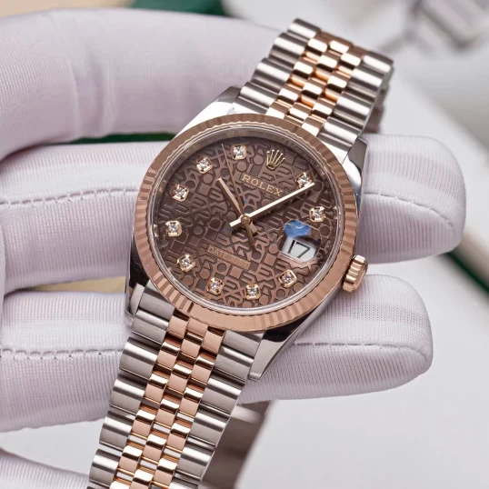 Rolex Oyster Perpetual Datejust 36 126231 Vi Tính Nâu