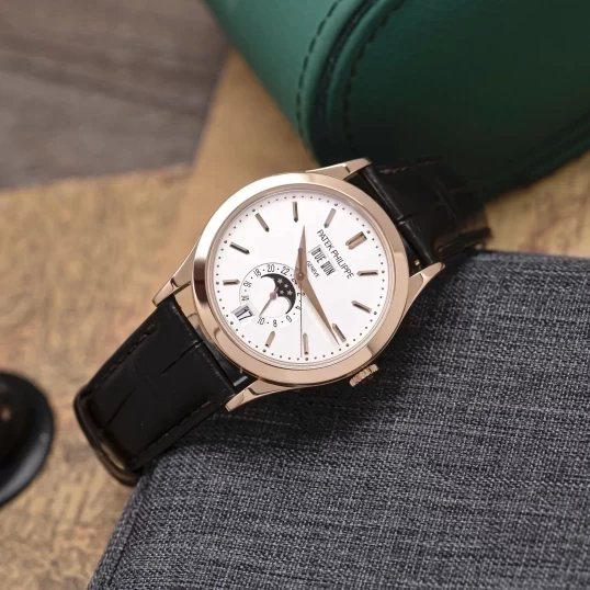Patek Philippe Complications Annual Calendar Moonphase 5396R-011 – Rose Gold, White Dial