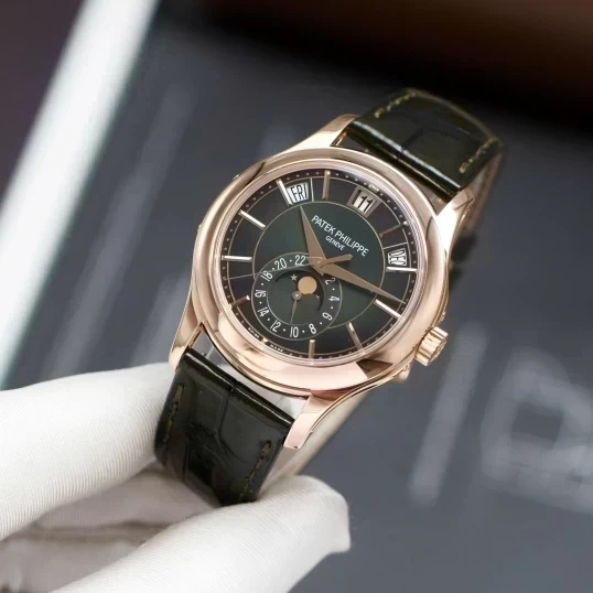 Patek Philippe Complications Annual Calendar Moonphase 40mm Rose Gold Ref. 5205R-011