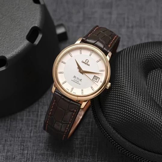 Omega De Ville Prestige Co Axial 36.5mm Yellow Gold 4617.35.02