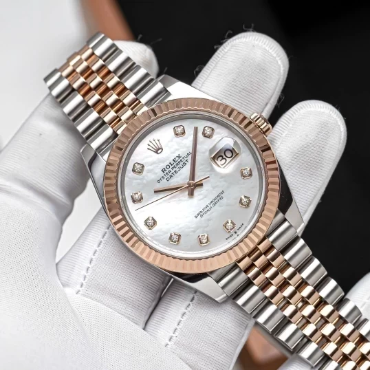 Rolex Oyster Perpetual Datejust 41mm 126331 MOP Dial ( Khảm trai trắng)