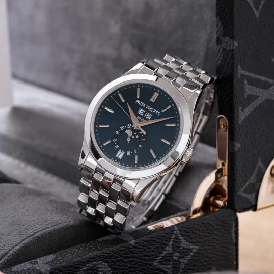 Patek Philippe Complications Annual Calendar 5396/1G-001 Blue Dial