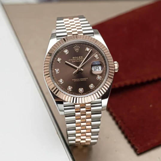 Rolex Oyster Perpetual Datejust 41mm Ref. 126331 Chocolate Dial