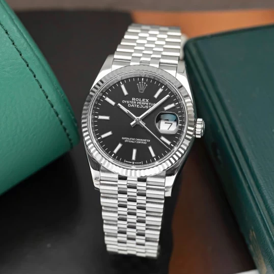 Rolex Oyster Perpetual Datejust 36 Ref. 126234 - Black Dial