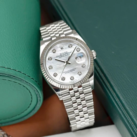 Rolex Oyster Perpetual Datejust 36 Ref. 126234 – White MOP Dial