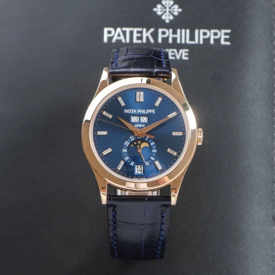 Patek Philippe Complications Annual Calendar Moonphase Ref. 5396R-015 - Blue Dial