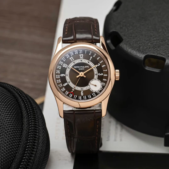 Patek Philippe Calatrava 37mm Chocolatte Dial - Ref 6000R-001