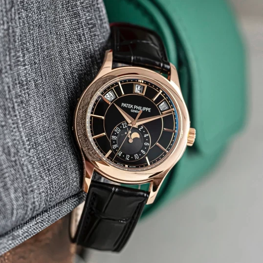 Patek Philippe Complications Annual Calendar 5205R-010 Black Dial