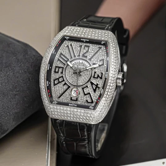 Franck Muller V41 Full Kim Cương Tự Nhiên Fullbox