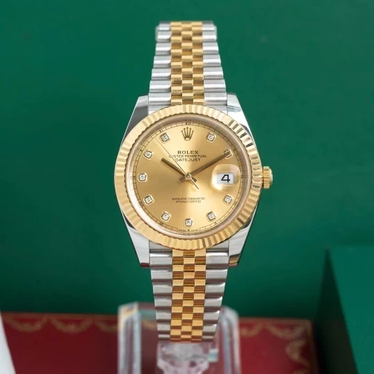 Rolex Oyster Perpetual Datejust 41 Ref. 126333 Champagne Dial