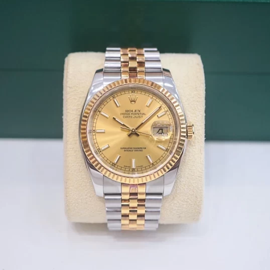 Rolex Oyster Perpetual Datejust 36 Ref. 116233 Champagne Dial