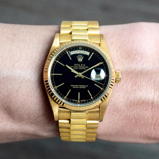 Rolex Day-Date 36 Ref. 18038 President 18k Solid Yellow Gold