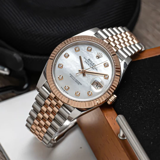 Rolex Oyster Perpetual Datejust Ref. 126331 MOP Diamond Dial - 41mm